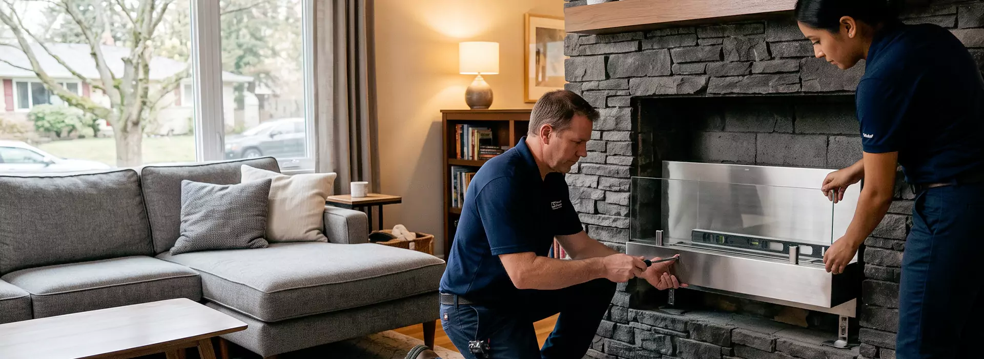 Ethanol Fireplace Installation in Old Bridge, NJ