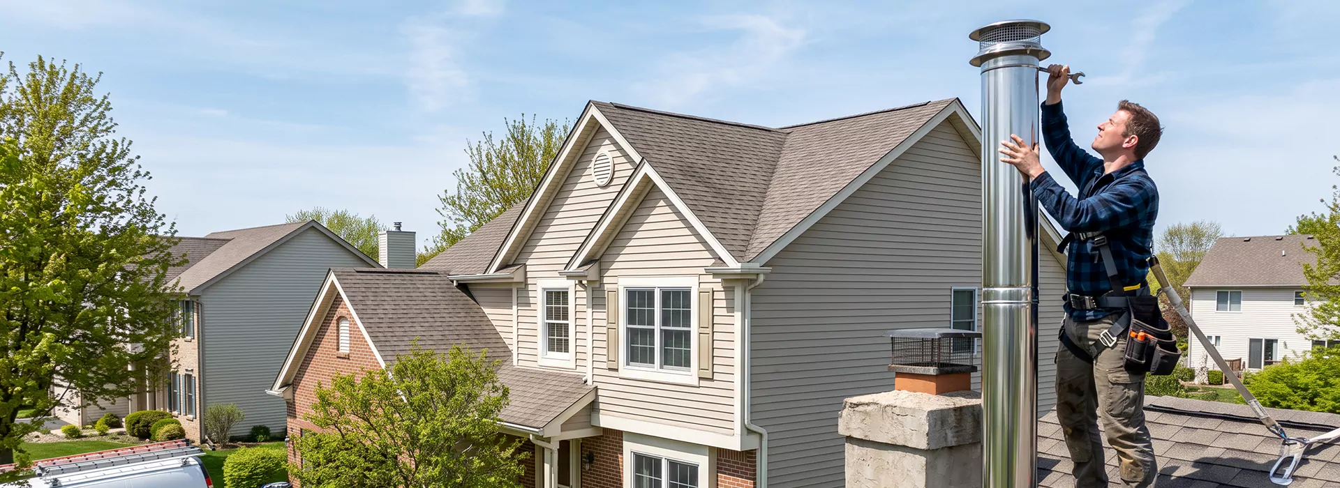Metal Chimney Installation in Old Bridge