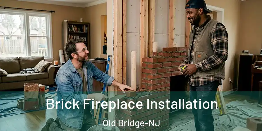  Brick Fireplace Installation Old Bridge-NJ