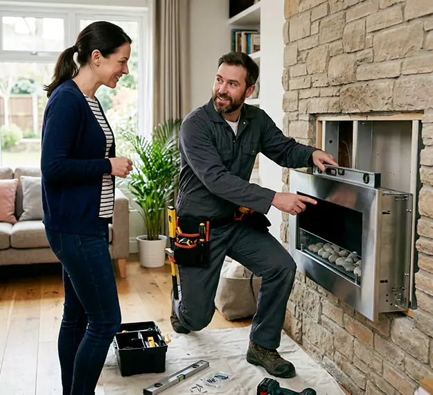 Why Old Bridge Homeowners Choose Our Ethanol Fireplace Installation Team?