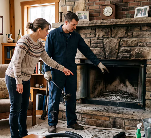 Why Old Bridge Homeowners Trust Our Fireplace Cleaners?