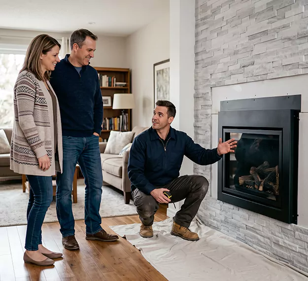 Why Old Bridge Homeowners Choose Our Fireplace Insert Installation Team?