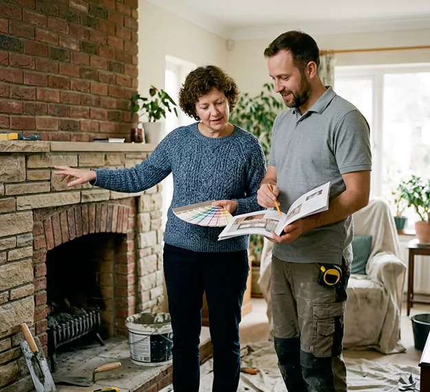 Why Old Bridge Homeowners Choose Our Fireplace Makeover Team?