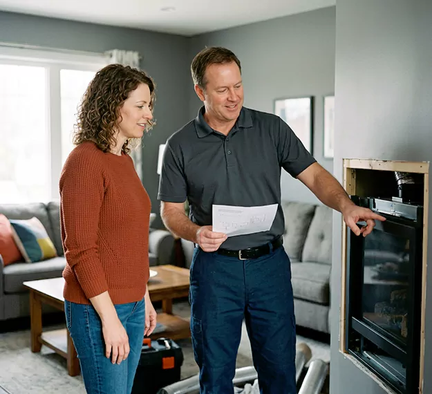 Why Old Bridge Homeowners Choose Our Gas Fireplace Installation Team?