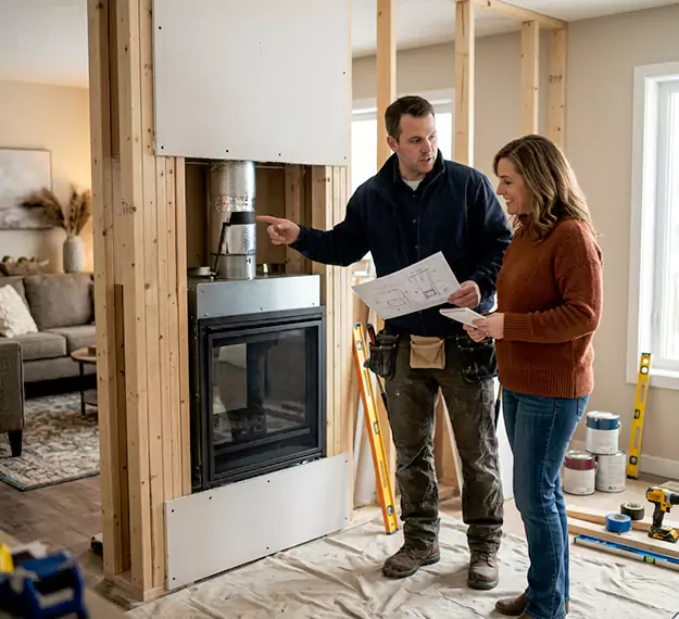 Why Old Bridge Homeowners Choose Our Prefab Fireplace Installation Team?