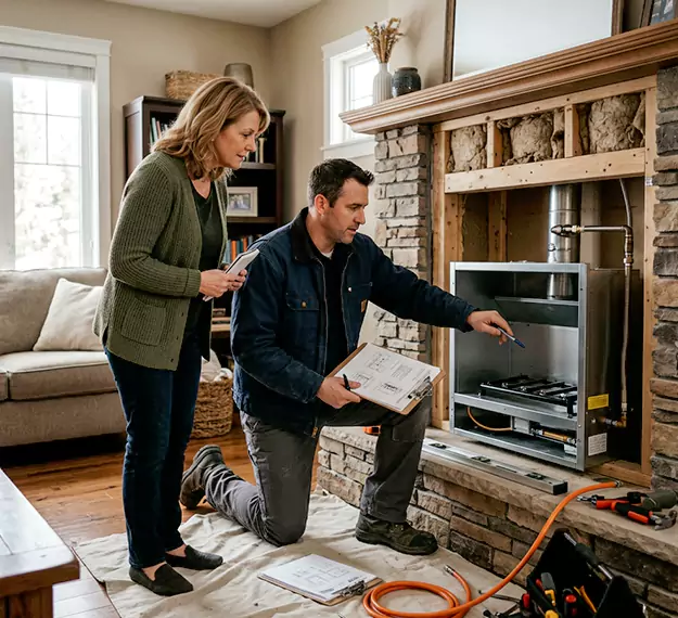 Why Old Bridge, NJ Homeowners Choose Our Propane Fireplace Installation Team?