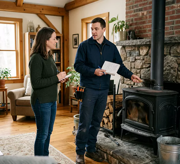 Why Old Bridge Homeowners Choose Our Wood Stove Cleaning Team?