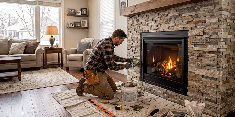 Fireplace Refacing Contractors Old Bridge