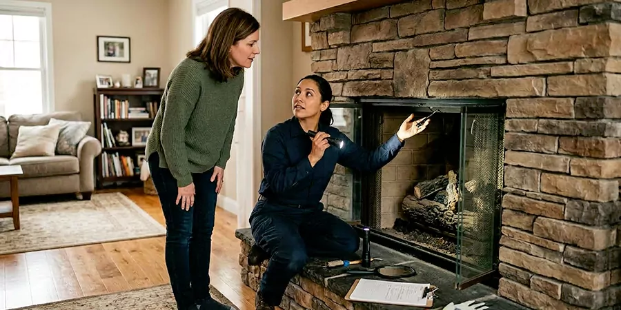Home Fireplace Safety Inspection Old Bridge