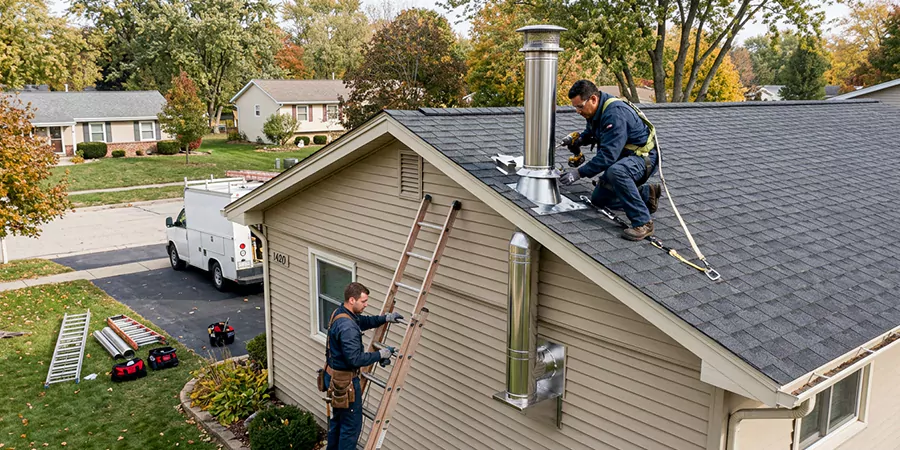 Installing a Pellet Stove in a Corner or Mobile Home Old Bridge